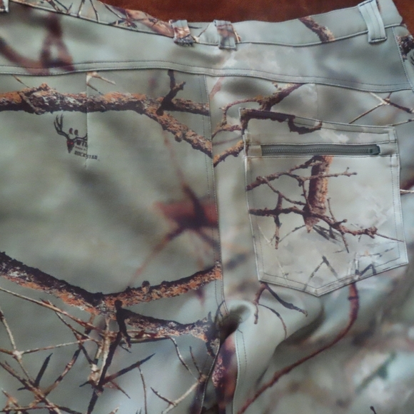 go wild hunting inertia rock star print pants 3XL made in usa (39x34) - Picture 4 of 11